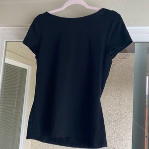 Express Criss Cross Open Back Tee